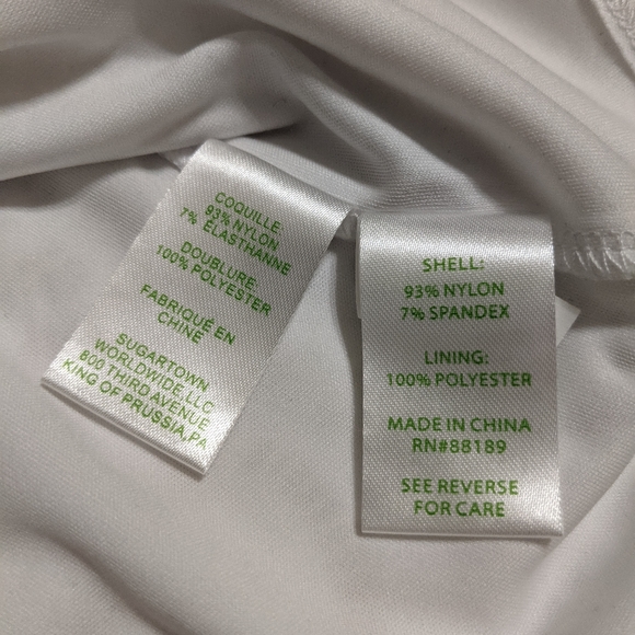 EUC! Lilly Pulitzer Women's Lyra Dress Resort White Lace Cold Shoulder Size S - Picture 7 of 13